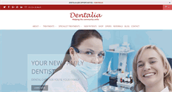 Desktop Screenshot of dentalia.co.uk