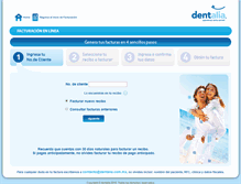Tablet Screenshot of facturacion.dentalia.com.mx