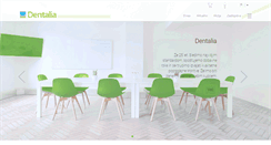 Desktop Screenshot of dentalia.si